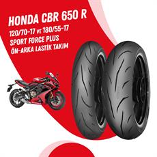 Honda Cbr 650 R Mitas Sport Force + Lastik Takımı