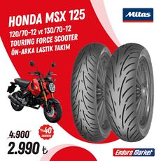 Honda Msx 125 Mitas Tourıng Force Sc Lastik Takımı