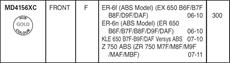Kaw. Er6 F/N 06-16 Versys 650 07-14 Ebc Ön Disk