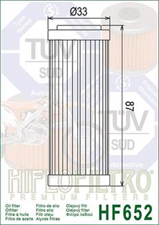 KTM 250EXC, 350EXC, 450 EXC HIFLO YAĞ FİLTRESİ