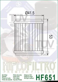 Ktm 690 Enduro 12-19 Hıflo Yağ Filtresi