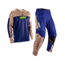 Leatt 3.5 Kahverengi Motosiklet Jersey Pantolon Takımı