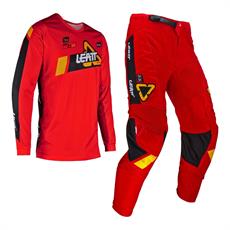 Leatt 3.5 Çocuk Mini Jersey Pantolon Takımı Kırmızı