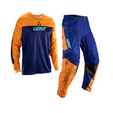 Leatt 3.5 Çocuk Turuncu Motosiklet Jersey Pantolon Takımı