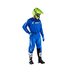 Leatt 3.5 Mavi Motosiklet Jersey Pantolon Takımı