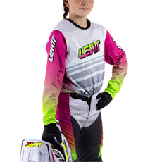 Leatt 3.5 Çocuk Pembe Motosiklet Jersey Pantolon Takımı