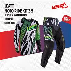 Leatt 3.5 Storm Motosiklet Jersey Pantolon Takımı