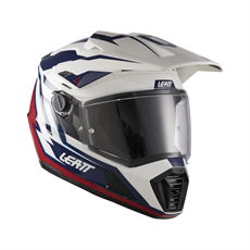 Leatt Adv 7.5 Beyaz Mavi Motosiklet Kaskı