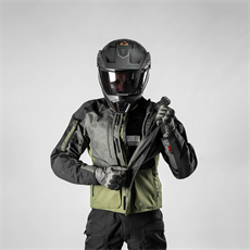 Leatt ADV Dri-Tour 5.5 Kısa Yeşil Motosiklet Montu ve Pantolonu