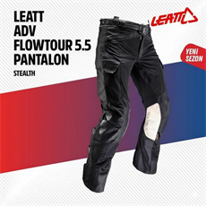 Leatt Adv Flow-Tour 5.5 Siyah Motosiklet Pantolonu