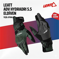 Leatt Adv Hydra-Dri 5.5 Yeşil Motosiklet Eldiveni