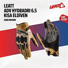 Leatt Adv Hydra-Dri 6.5 Kısa Kahverengi Motosiklet Eldiveni