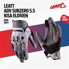 Leatt Adv Subzero 5.5 Kısa Gri Motosiklet Eldiveni