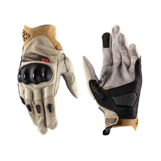 Leatt Adv X-Flow 8.5 Kısa Kahverengi Motosiklet Eldiveni