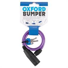 Oxford Bumper Kablo Kilit Mor 6Mm X 600Mm