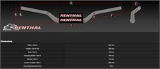 Renthal Twinwall 997 28Mm Turuncu Gidon