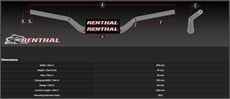 Renthal Twinwall 999 28Mm Kırmızı Gidon
