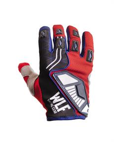 Wlf Racıng Mx Eldiven Kırmızı Mavi