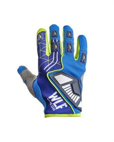 Wlf Racıng Mx Eldiven Mavi Yeşil