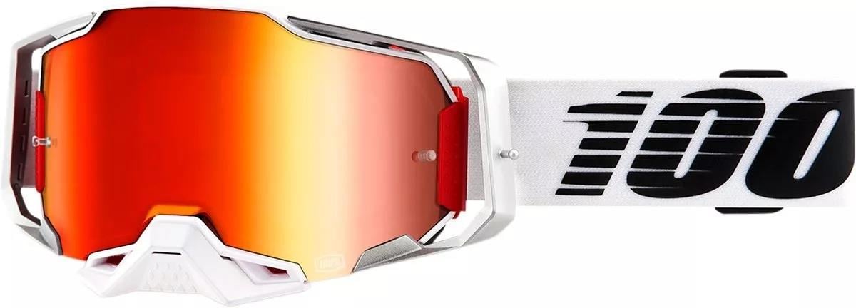 %100 Armega C1 Beyaz Goggle