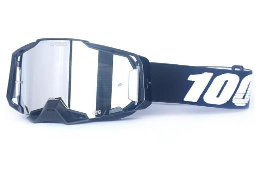 %100 Armega C5 Gri Goggle