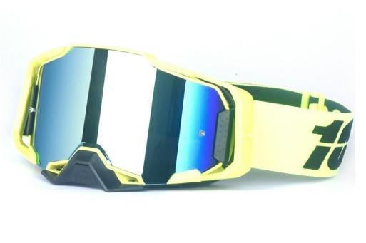 %100 Armega C7 Sarı Goggle