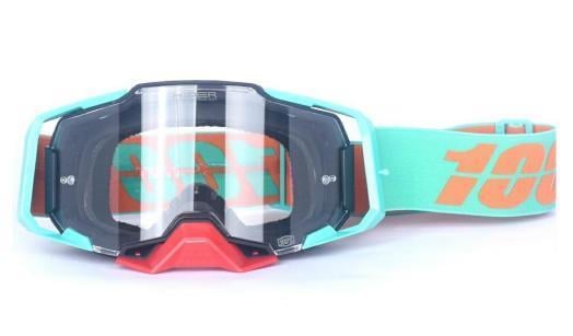 %100 Armega T19 Turkuaz Goggle