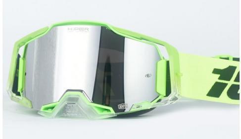 %100 Armega T21 Yeşil Goggle