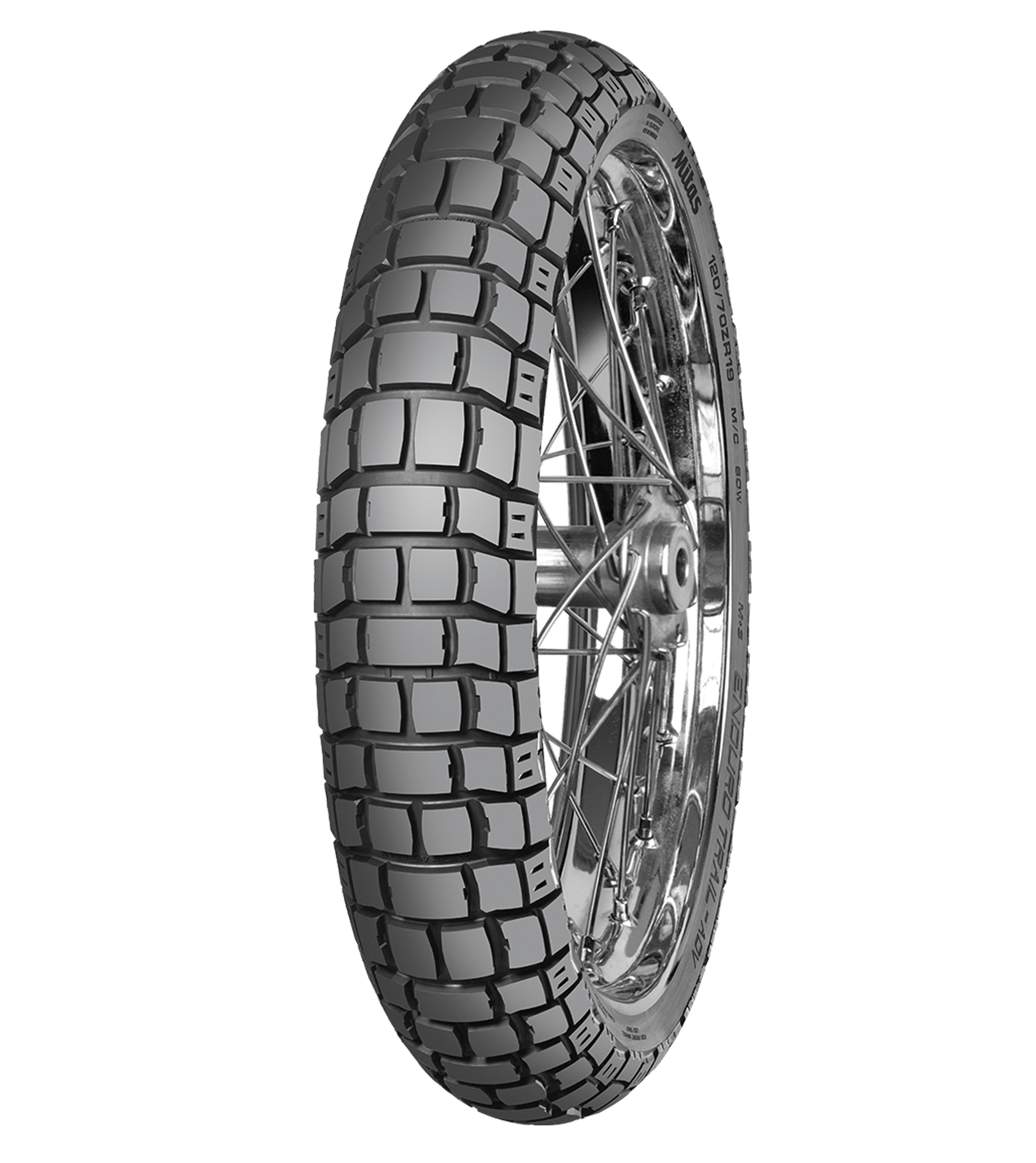 120/70ZR19 MİTAS ENDURO TRAIL ADV 60W  TL-TT ÖN LASTİK