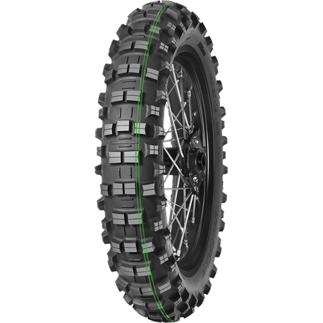 140/80-18 MİTAS TERRA FORCE-EF 70M SUPER SOFT ÇİFT YEŞİL ÇİZGİ ARKA LASTİK