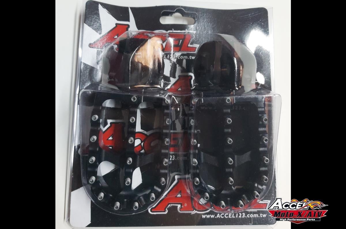 ACCEL KTM EXC AYAK PEGİ SİYAH