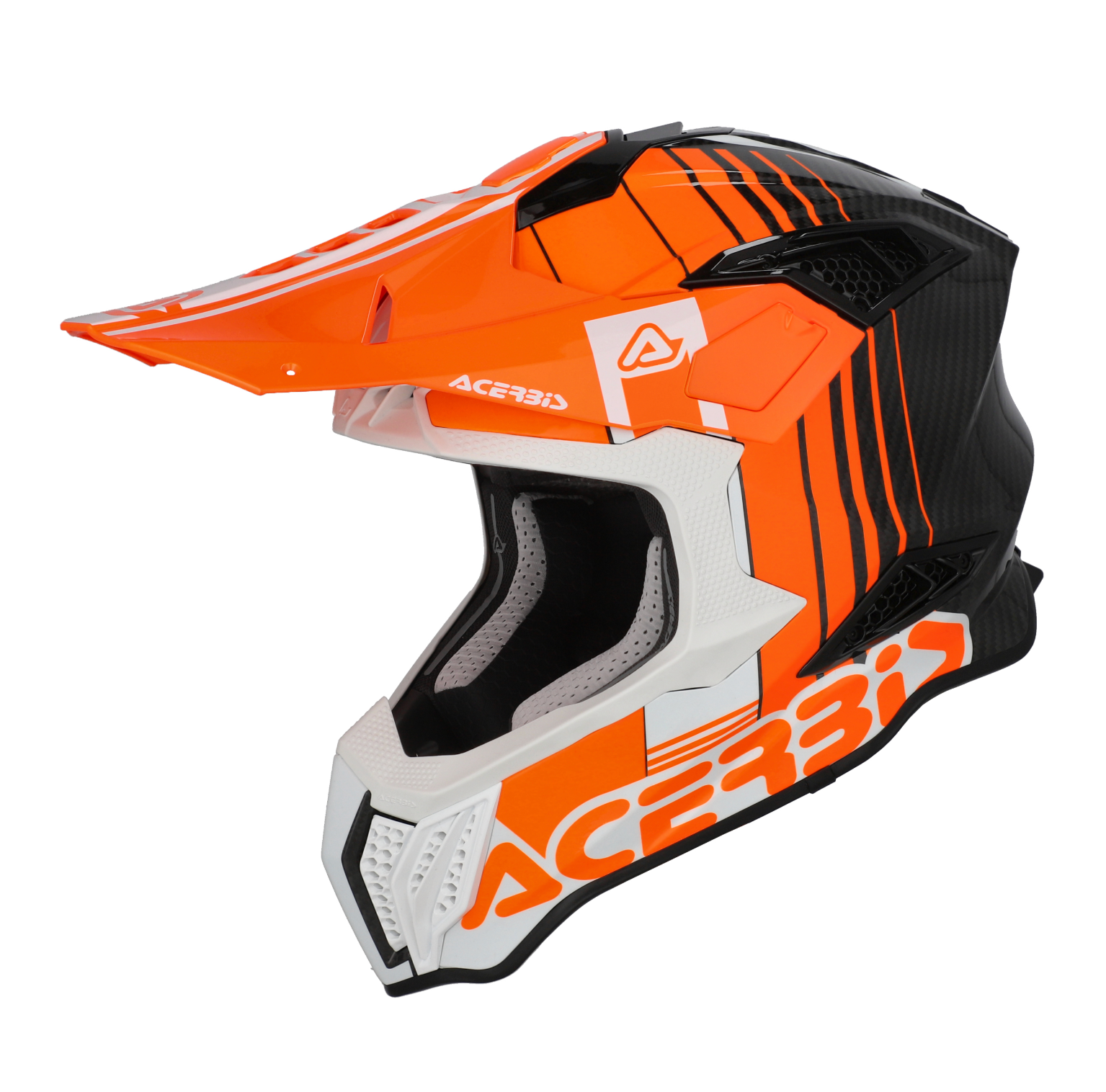 Acerbis Airstrike-C Kask Beyaz Kırmızı