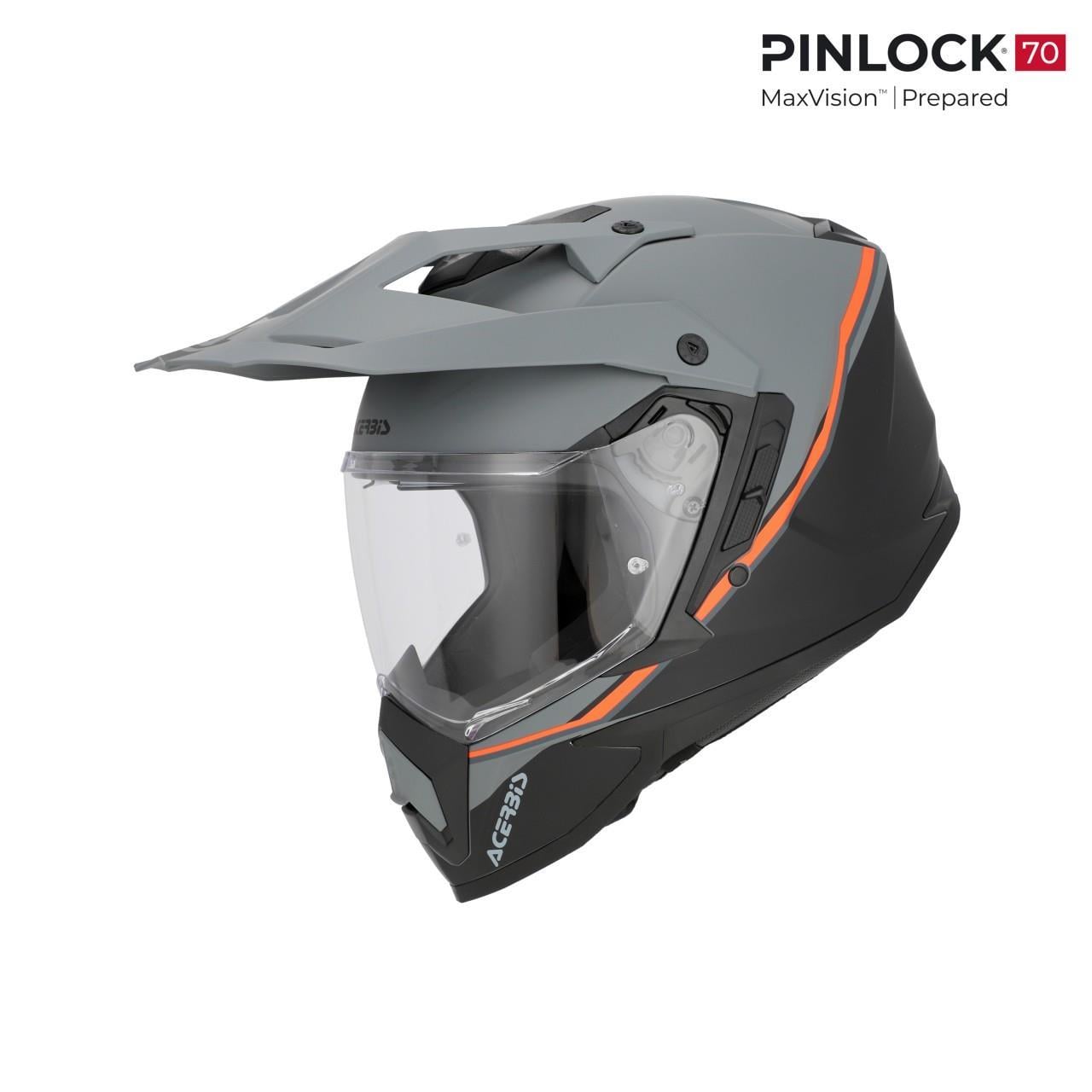 ACERBİS ASSAULT GRAPHIC 22-06 KASK SİYAH TURUNCU