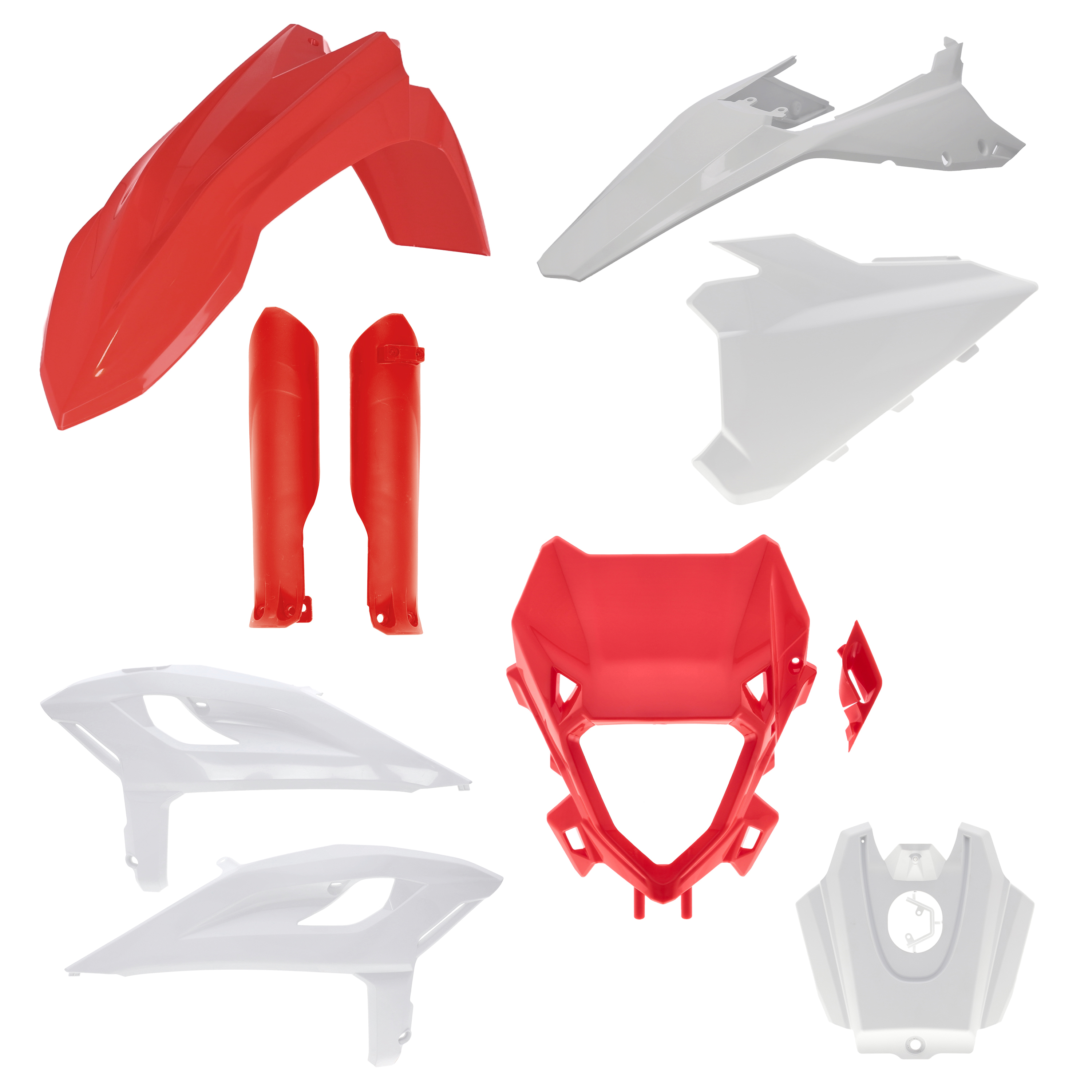 Acerbis Beta Rr 25-26 Full Grenaj Set Kırmızı Beyaz