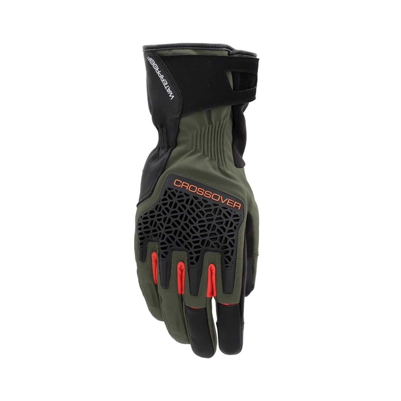 ACERBİS CE CROSSOVER WATERPROOF ELDİVEN SİYAH YEŞİL