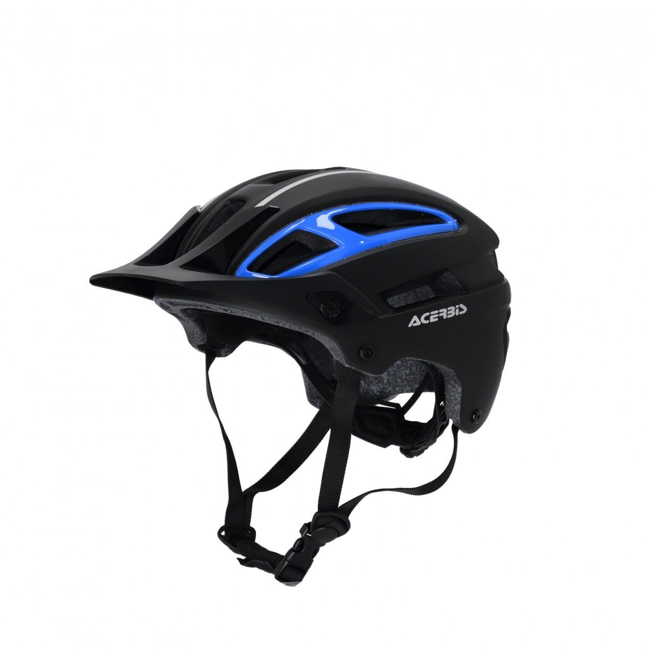 ACERBİS DOUBLEP MTB KASK SİYAH MAVİ