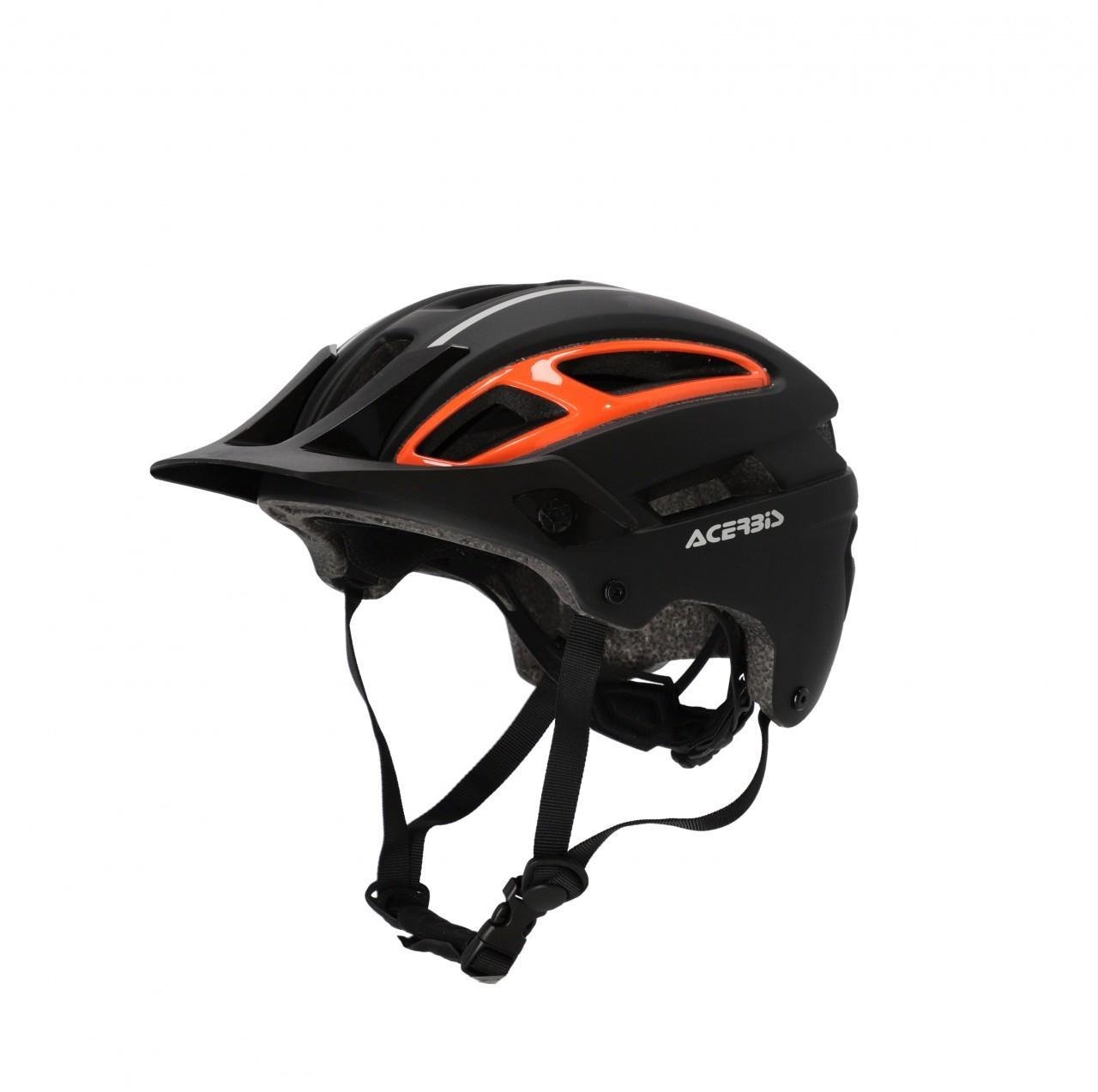 ACERBİS DOUBLEP MTB KASK SİYAH TURUNCU
