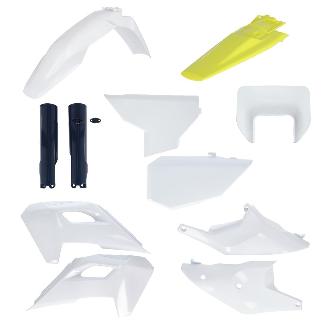 ACERBİS HUSQVARNA TE FE 24-25 FULL GRENAJ SET BEYAZ SARI