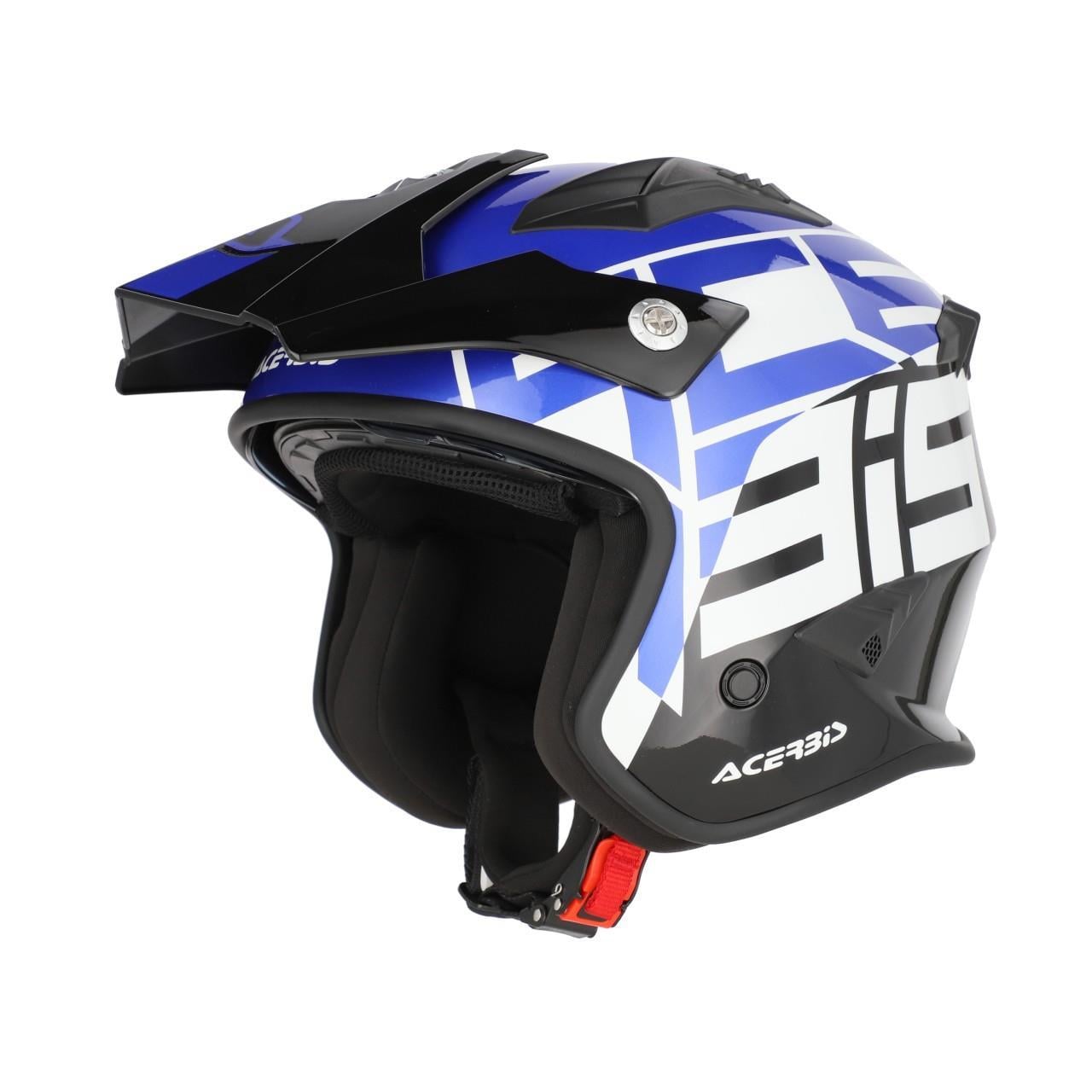 ACERBİS JET ARIA SPORT KASK SİYAH MAVİ