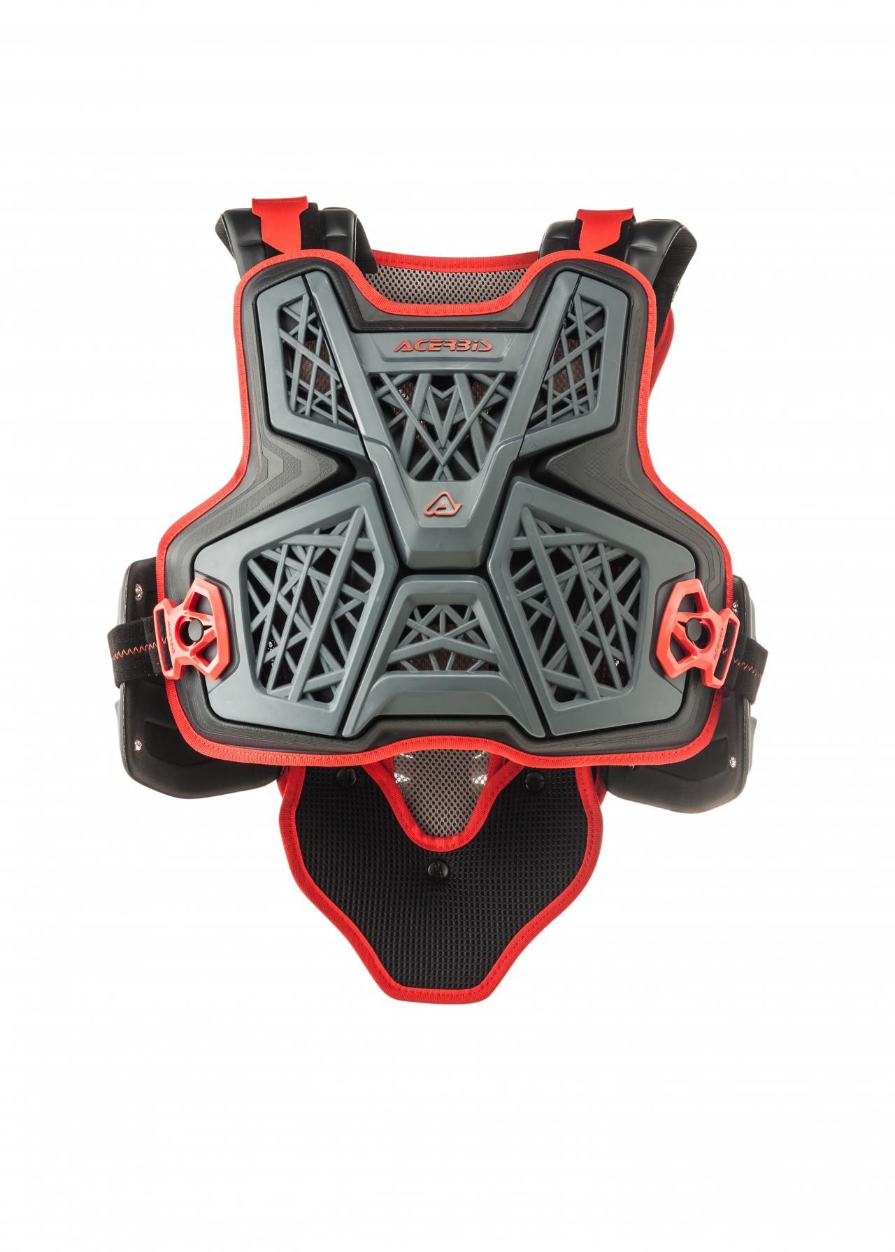 ACERBİS JUMP MX GÖĞÜS SIRT KORUMA GRİ SİYAH