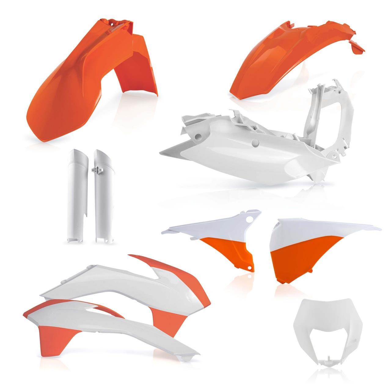 ACERBİS KTM EXC 14-16 FULL GRENAJ SET TURUNCU BEYAZ