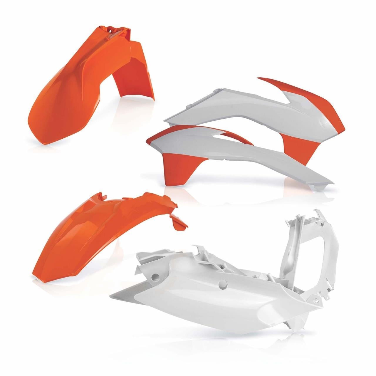 ACERBİS KTM EXC 14-16 GRENAJ SET BEYAZ TURUNCU