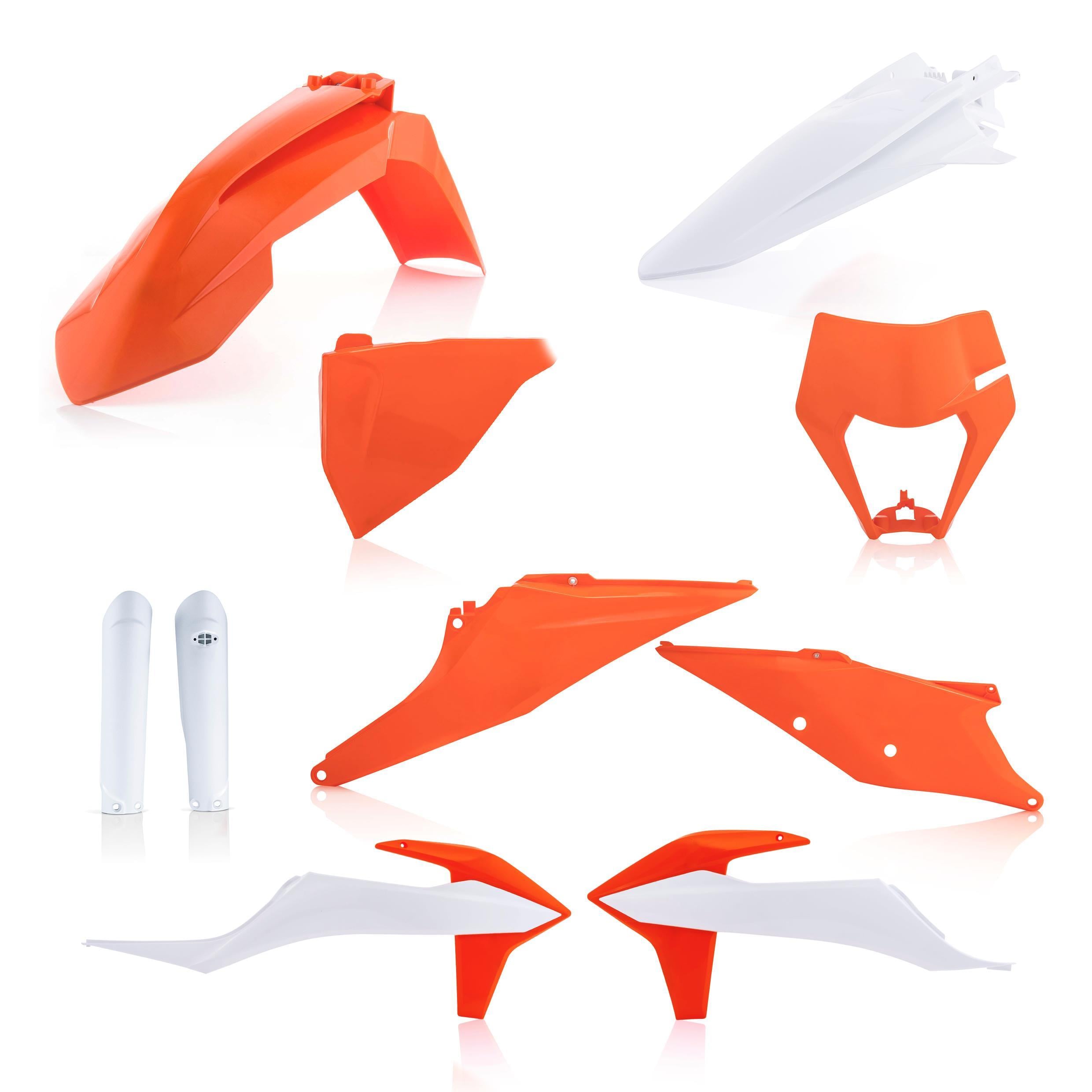 ACERBİS KTM EXC 20 FULL GRENAJ SET TURUNCU BEYAZ