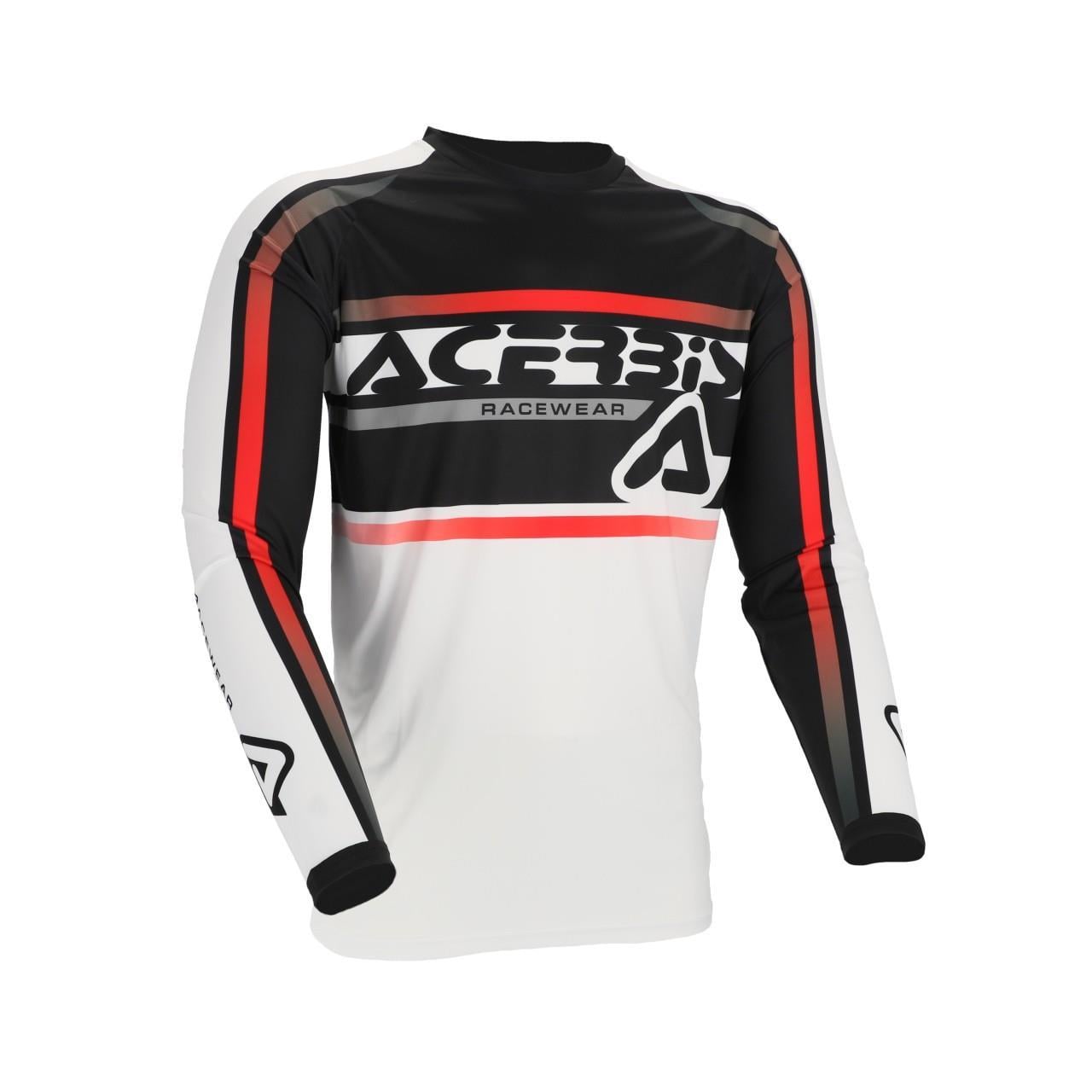 ACERBİS MX LINEAR LUGO JERSEY SİYAH BEYAZ