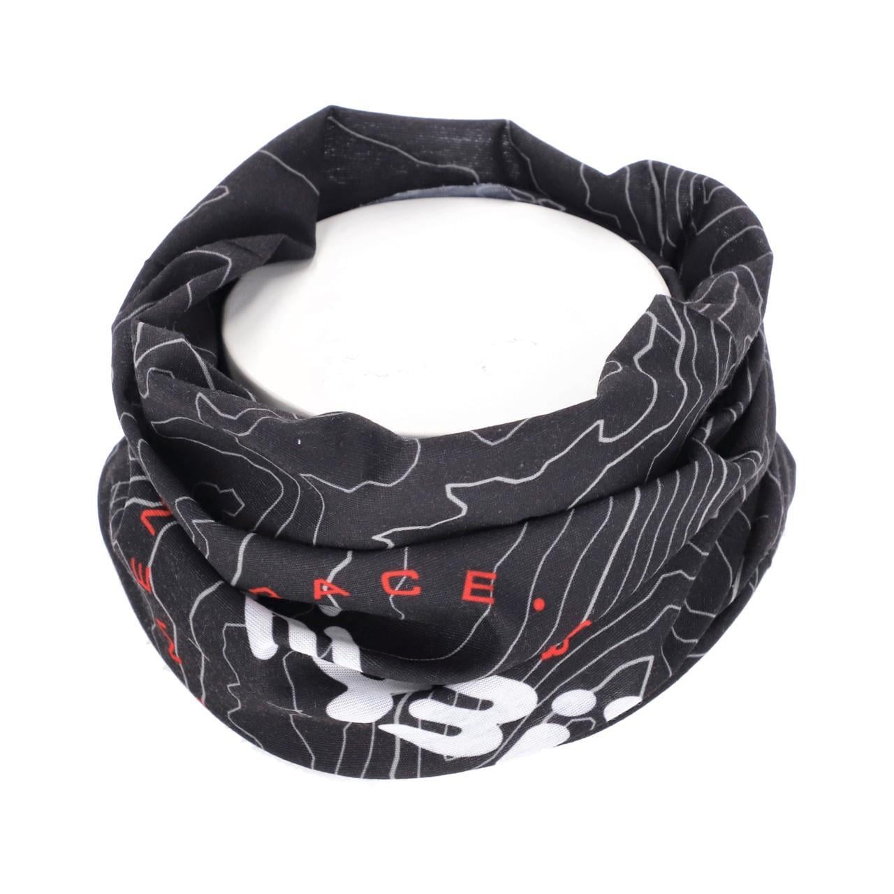 ACERBİS NECKWARMER SİYAH KIRMIZI BUFF