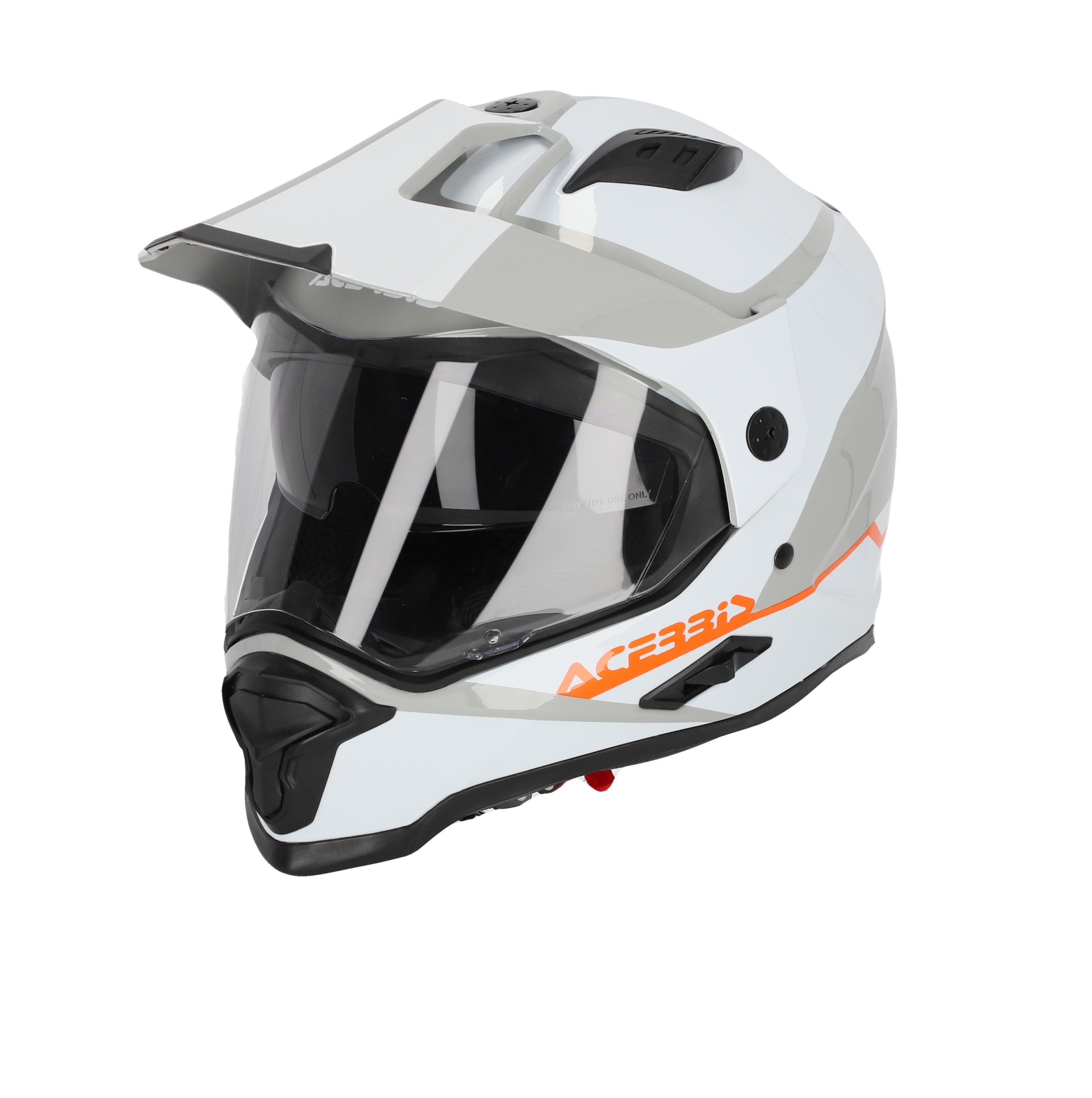 ACERBİS REACTIVE 22-06 KASK BEYAZ GRİ