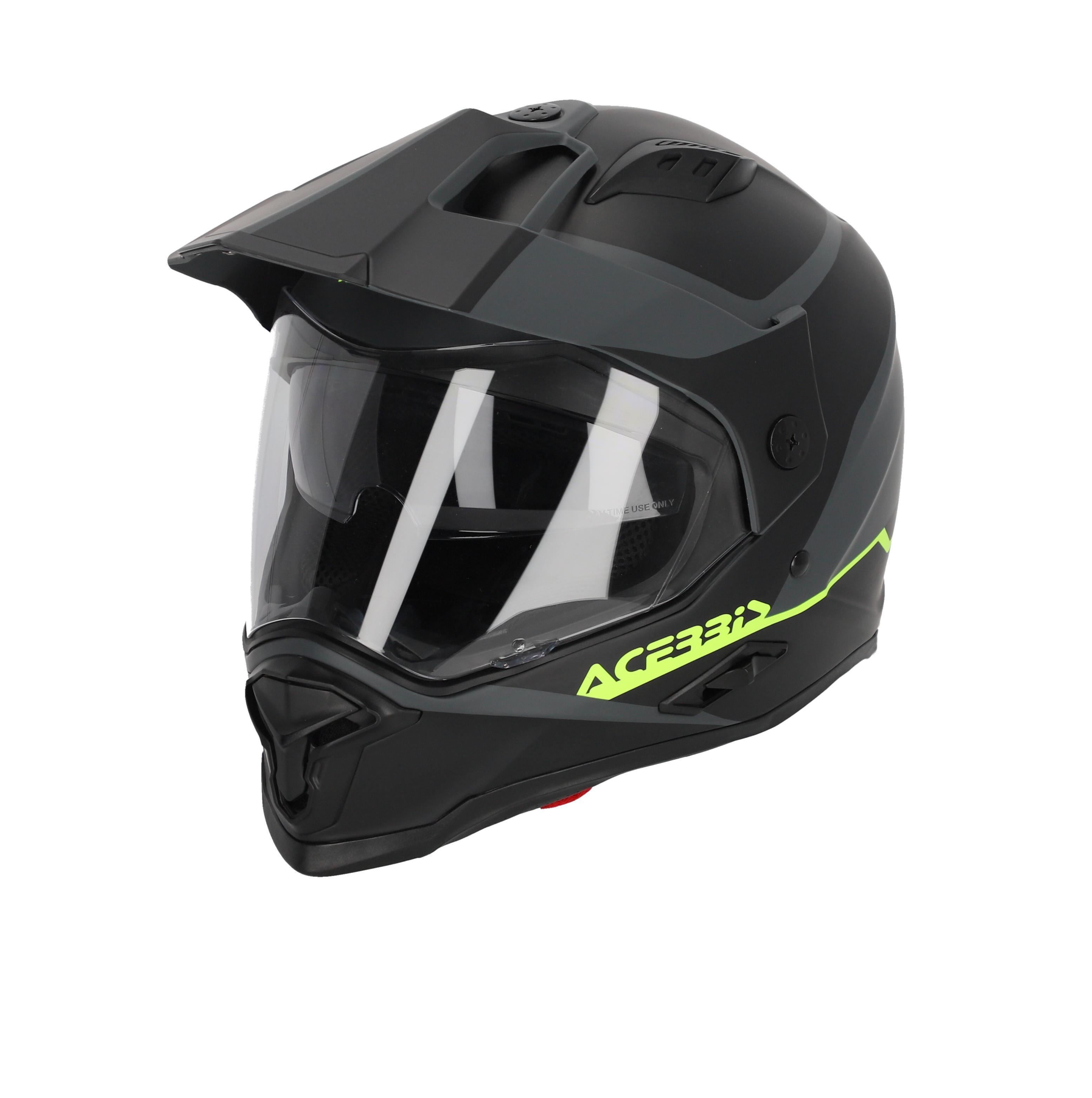 ACERBİS REACTIVE 22-06 KASK SİYAH GRİ