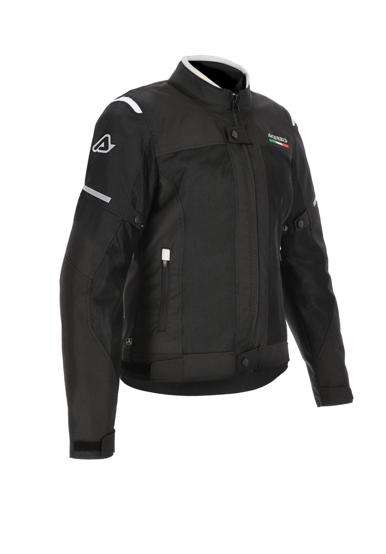 Acerbis Ruby Bayan Yazlık Mont Siyah Beyaz