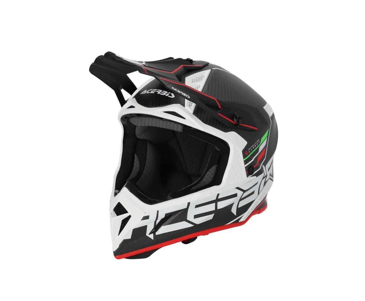 ACERBİS STEEL CARBON 22-06 KASK SİYAH BEYAZ