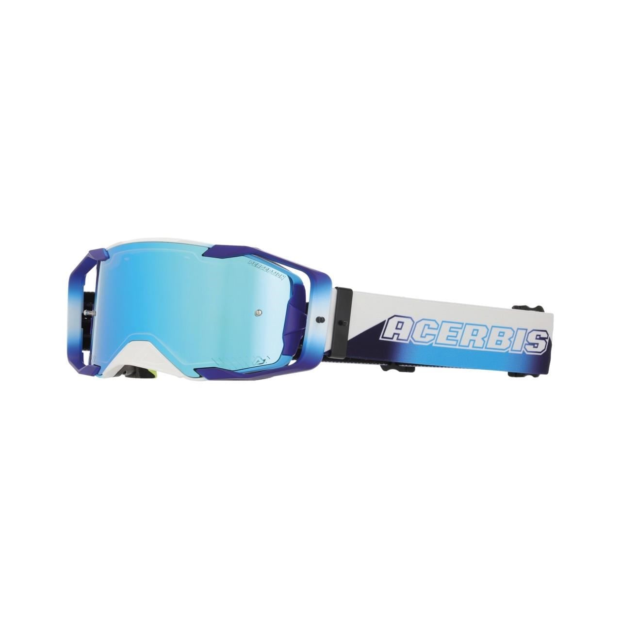 Acerbis Vortex Goggle Beyaz Mavi